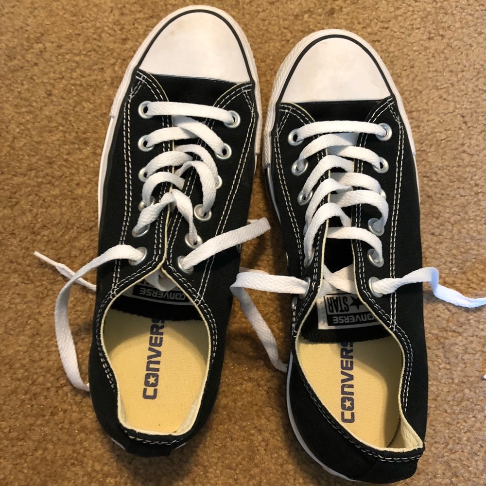 Black Low-Top Converse